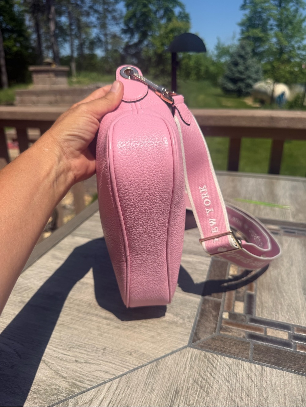 NWOT Kate Spade New York Rosie Small Pink Crossbody Bag - Picture 4 of 9